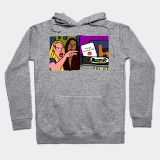 Woman Yelling at Cat Memes and Happy Thanksgiving Turkey Hoodie